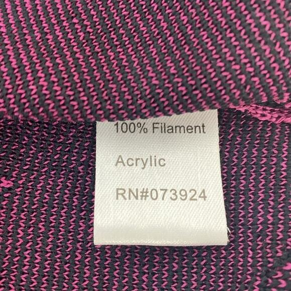 Ming Wang Art to Wear Top Fire Print Women's Small Purple - Picture 11 of 12